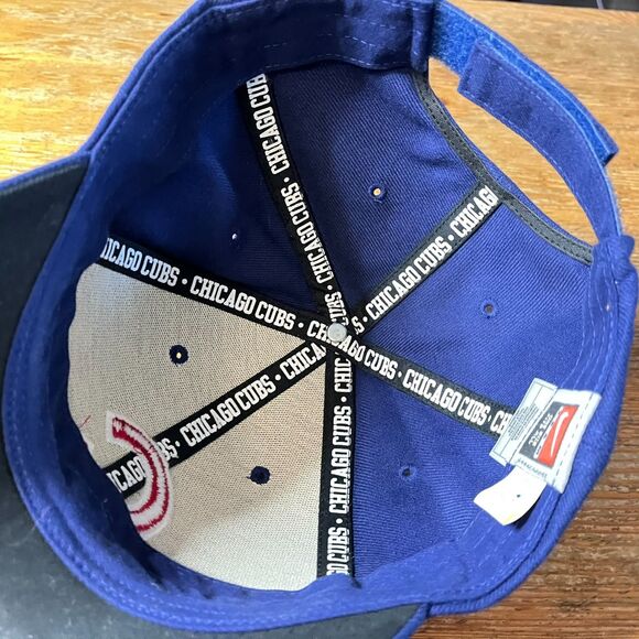Nike Chicago Cubs Hat Adjustable Strap Back MLB Baseball Cap - Picture 6 of 8